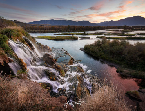 Sunrise Waterfall Photography + The Tale of the Swan Valley Monster!